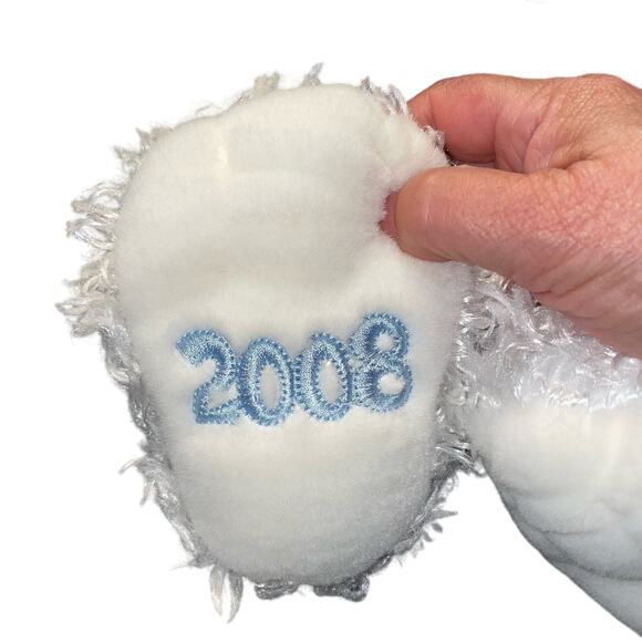 20" Dan Dee Plush Bunny Rabbit 2008 Stuffed Animal Baseball Cap Nursery Gift Toy - Picture 3 of 12